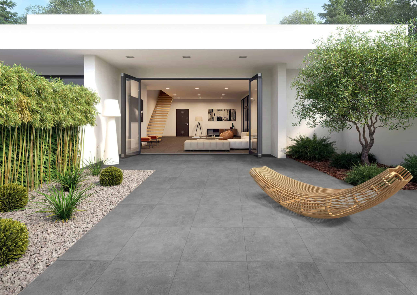 CEMENT DARK GRAY 60 x 60 cm