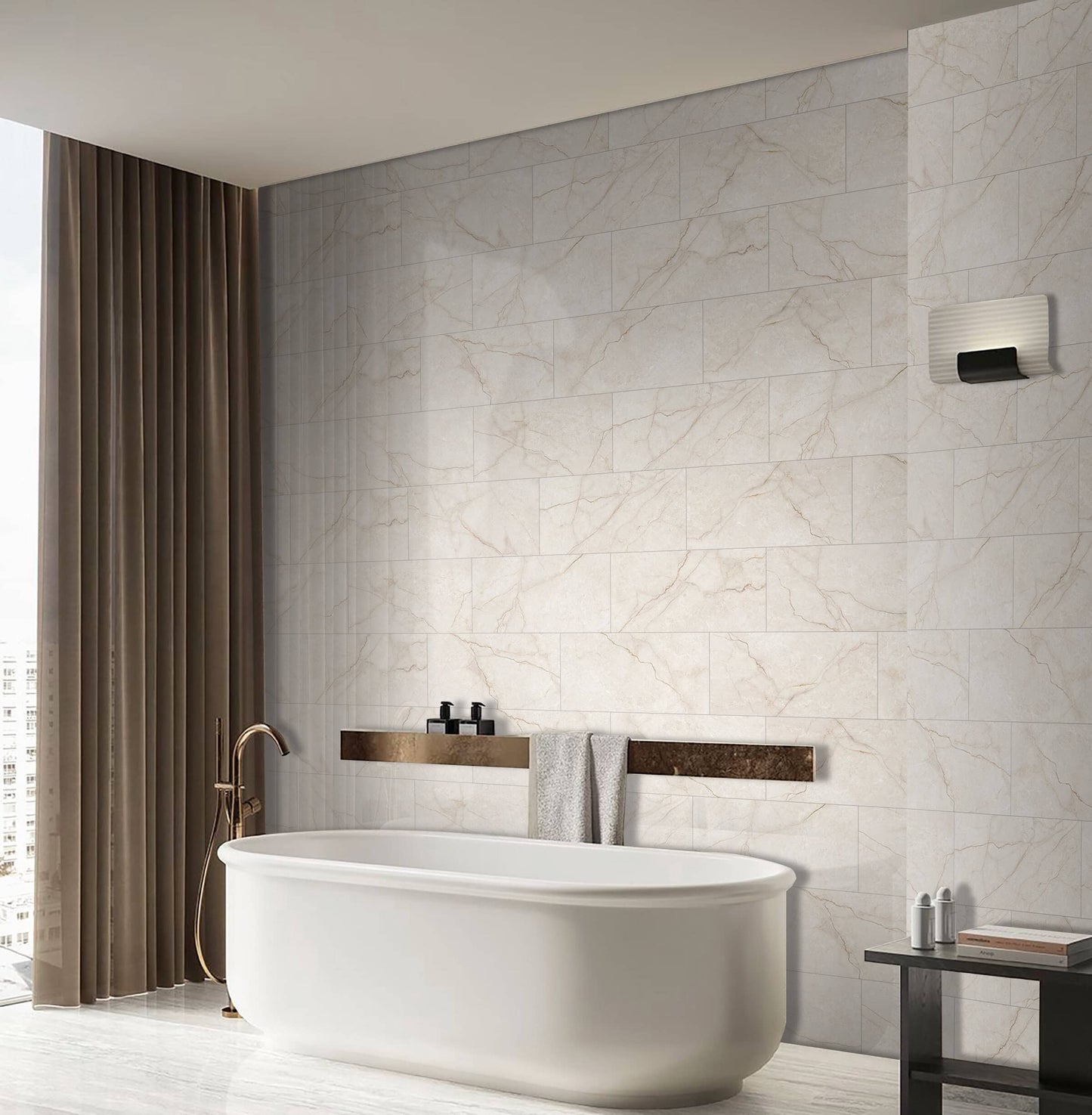 CHAMPAGNE 3631 GLOSSY 30 x 60 cm