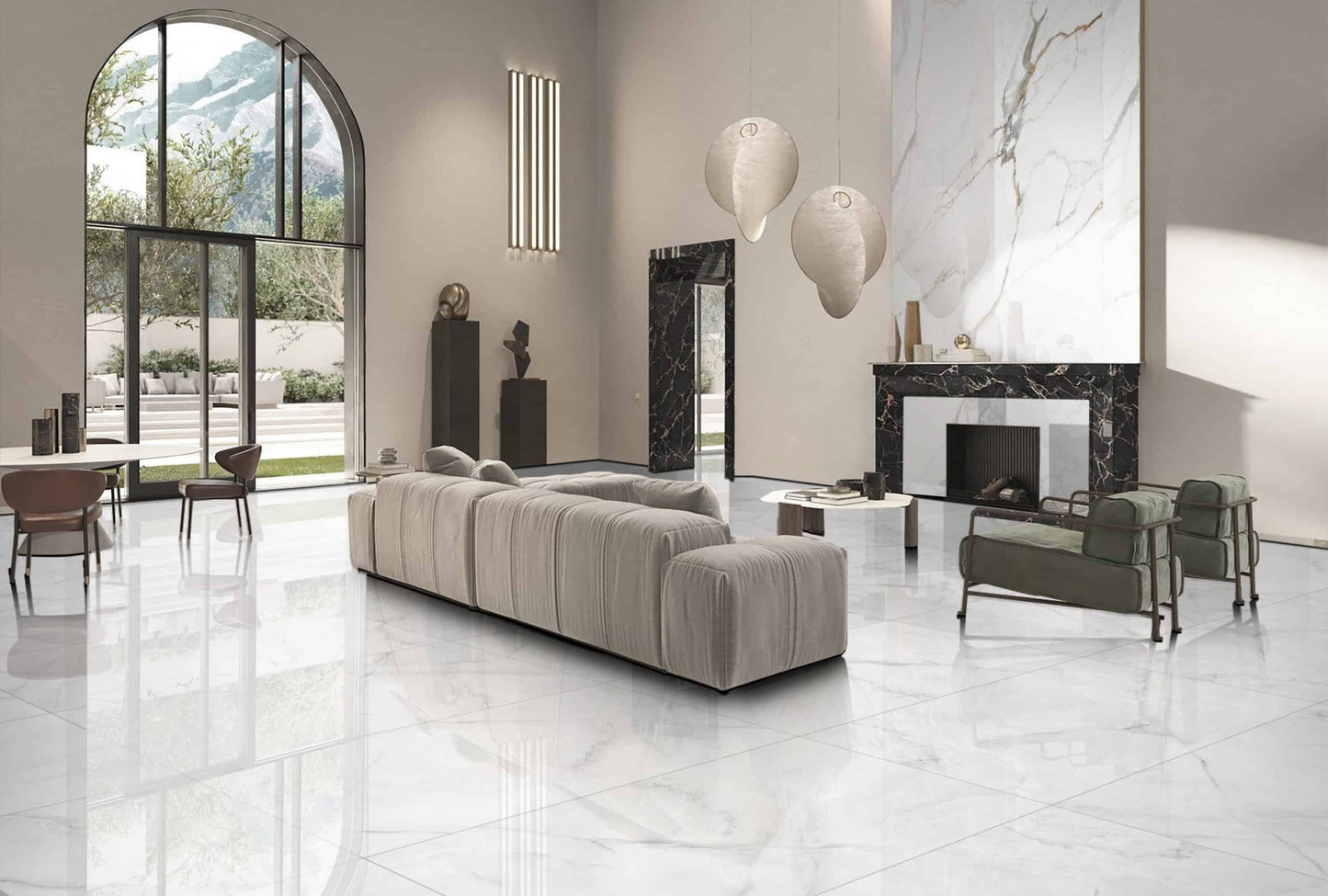 OAKLAND ONYX WHITE 60 x 120 cm