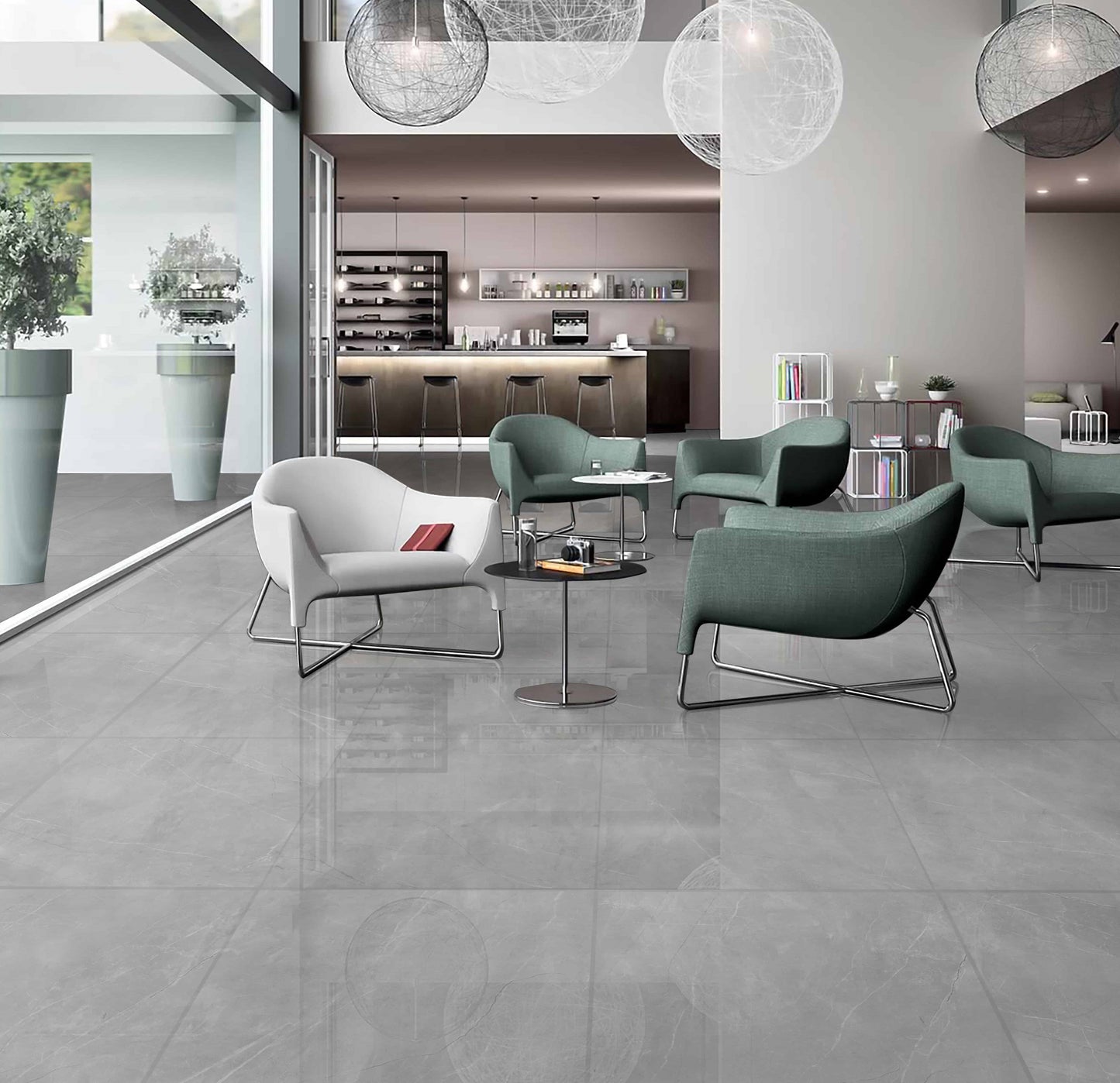 ROYAL ARMANI GREY 60 x 60 cm