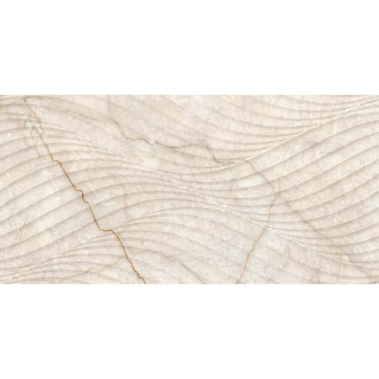 CHAMPAGNE 3731 C DEKOR GLOSSY 30 × 60 cm